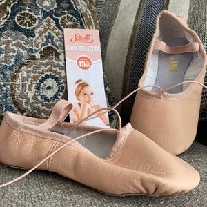 Girls Ballet Slippers by Stelle Dance Collection - Never Worn - Size 3